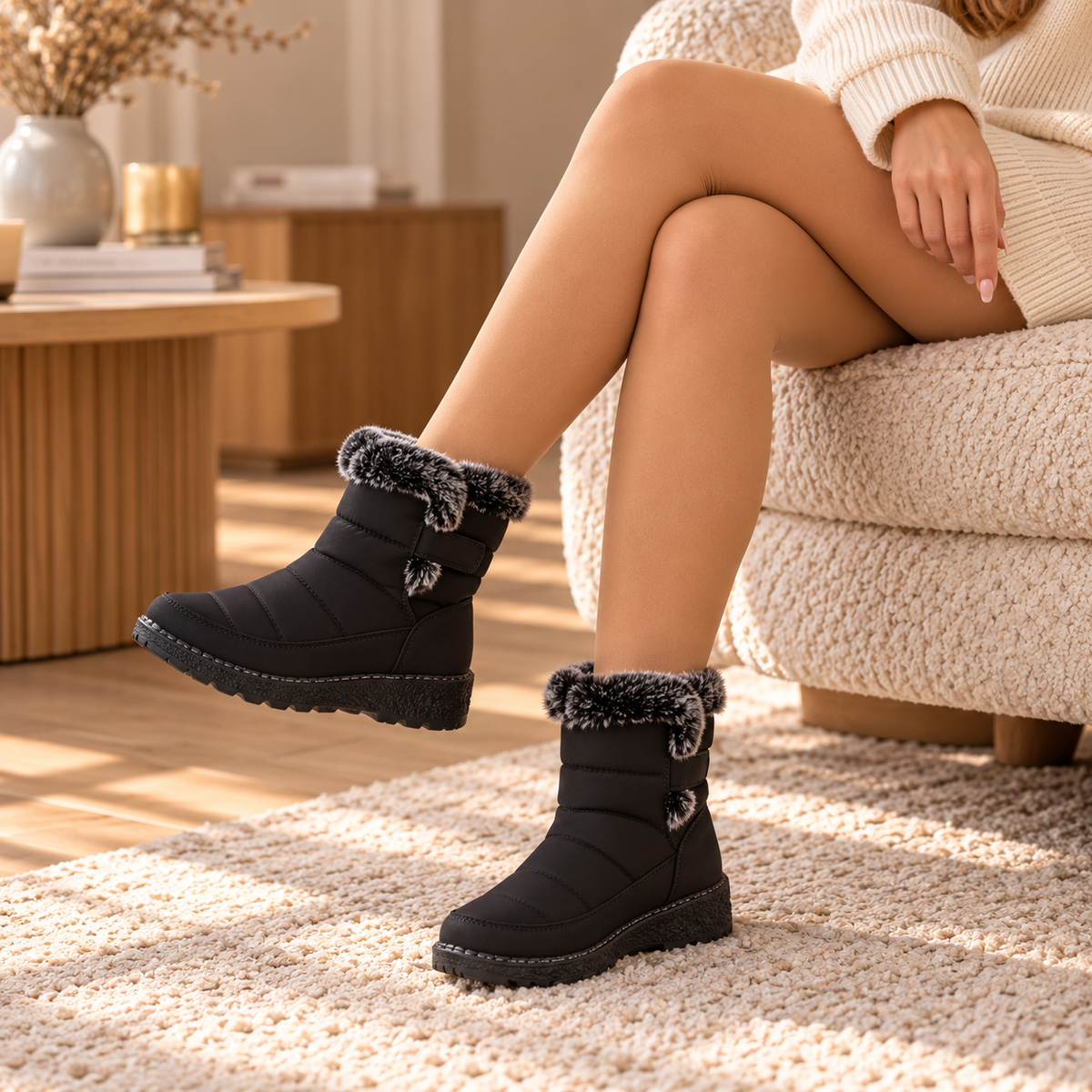 Louise Ankle Boots - Lined & Comfortable