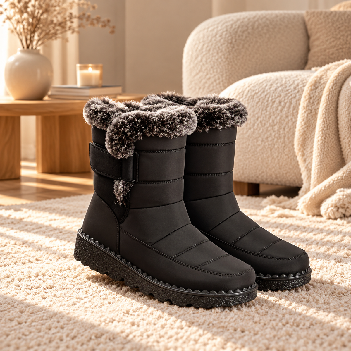 Louise Ankle Boots - Lined & Comfortable